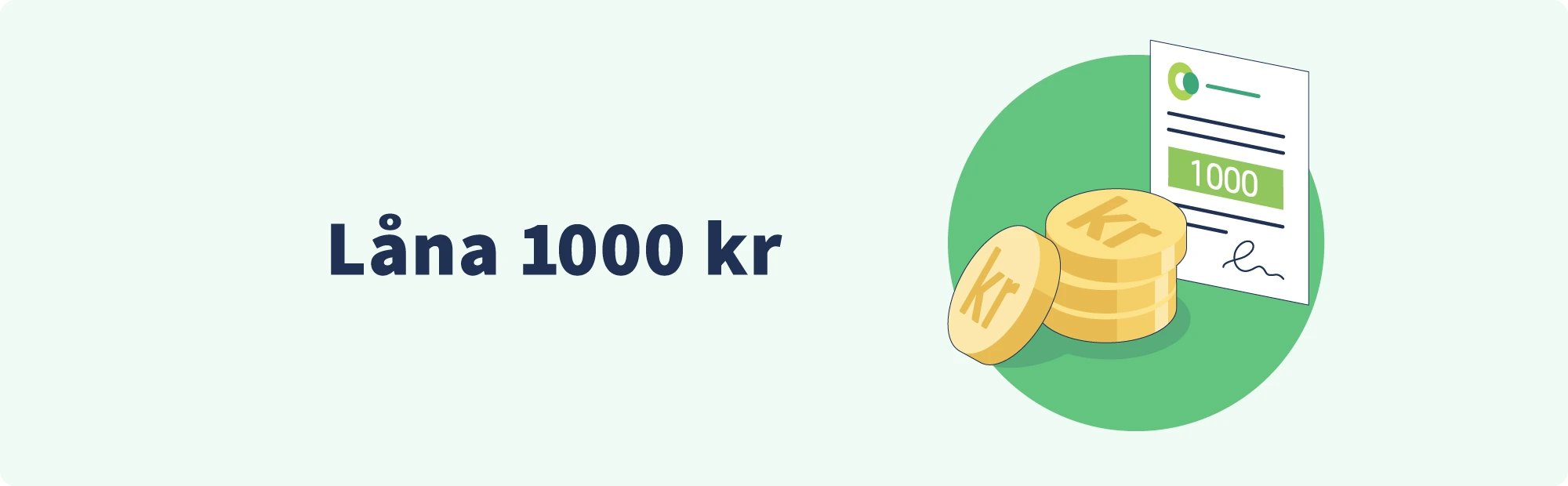 Låna 1000 kr