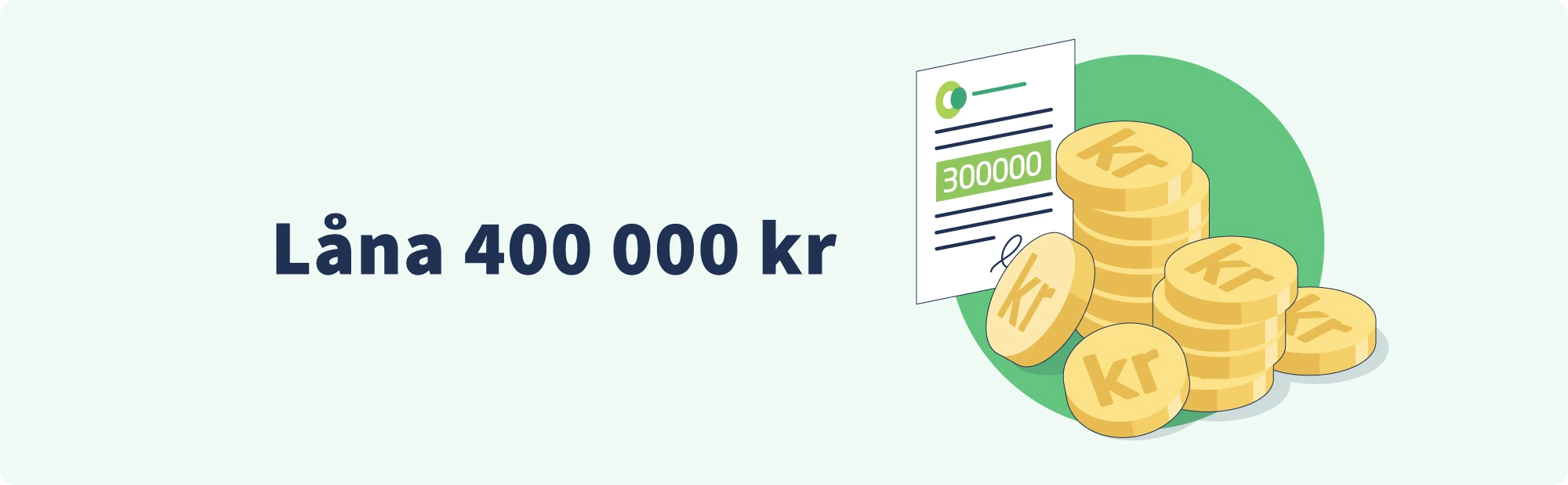 L&aring;na 400 000 kr