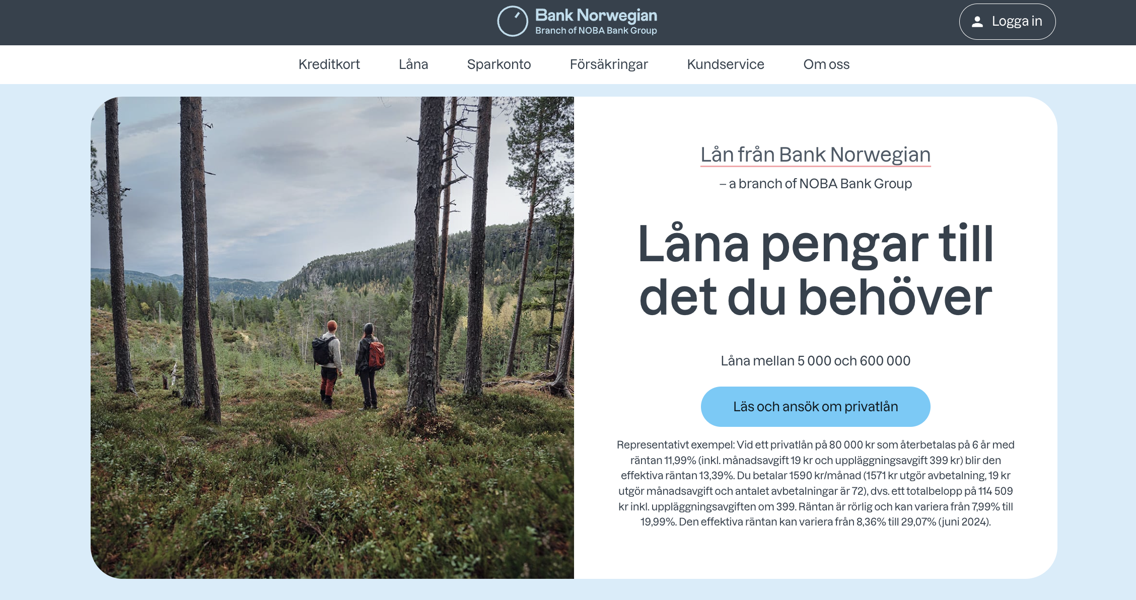 Bank Norwegian bild