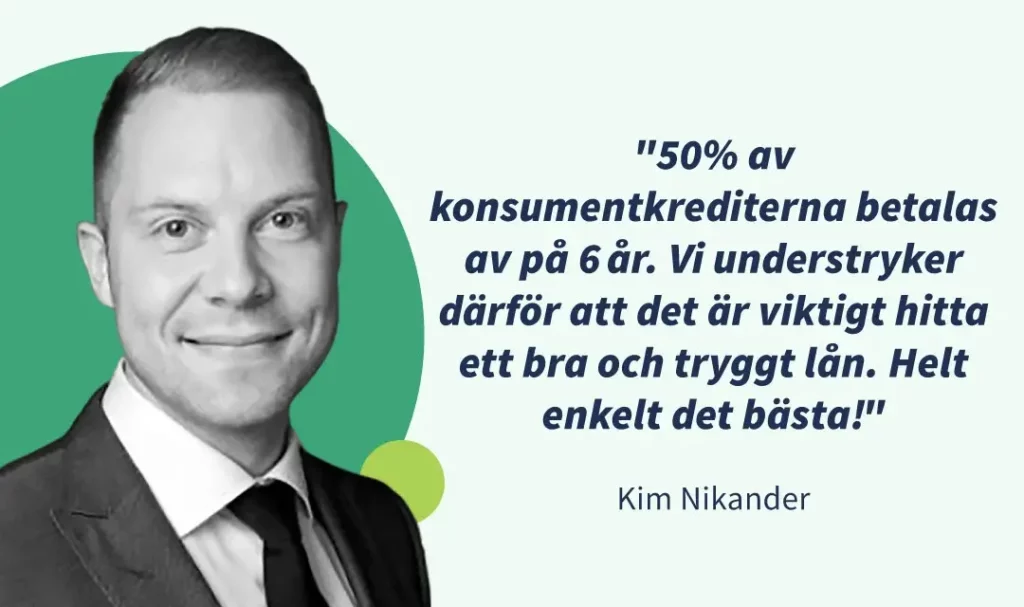 b&auml;sta l&aring;net citat fr&aring;n Kim p&aring; Comparia