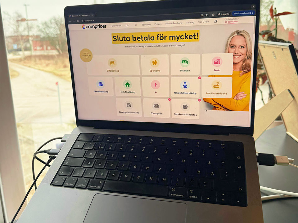 unders&ouml;kning av Compricer