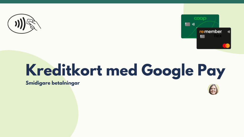 kreditkort med google pay