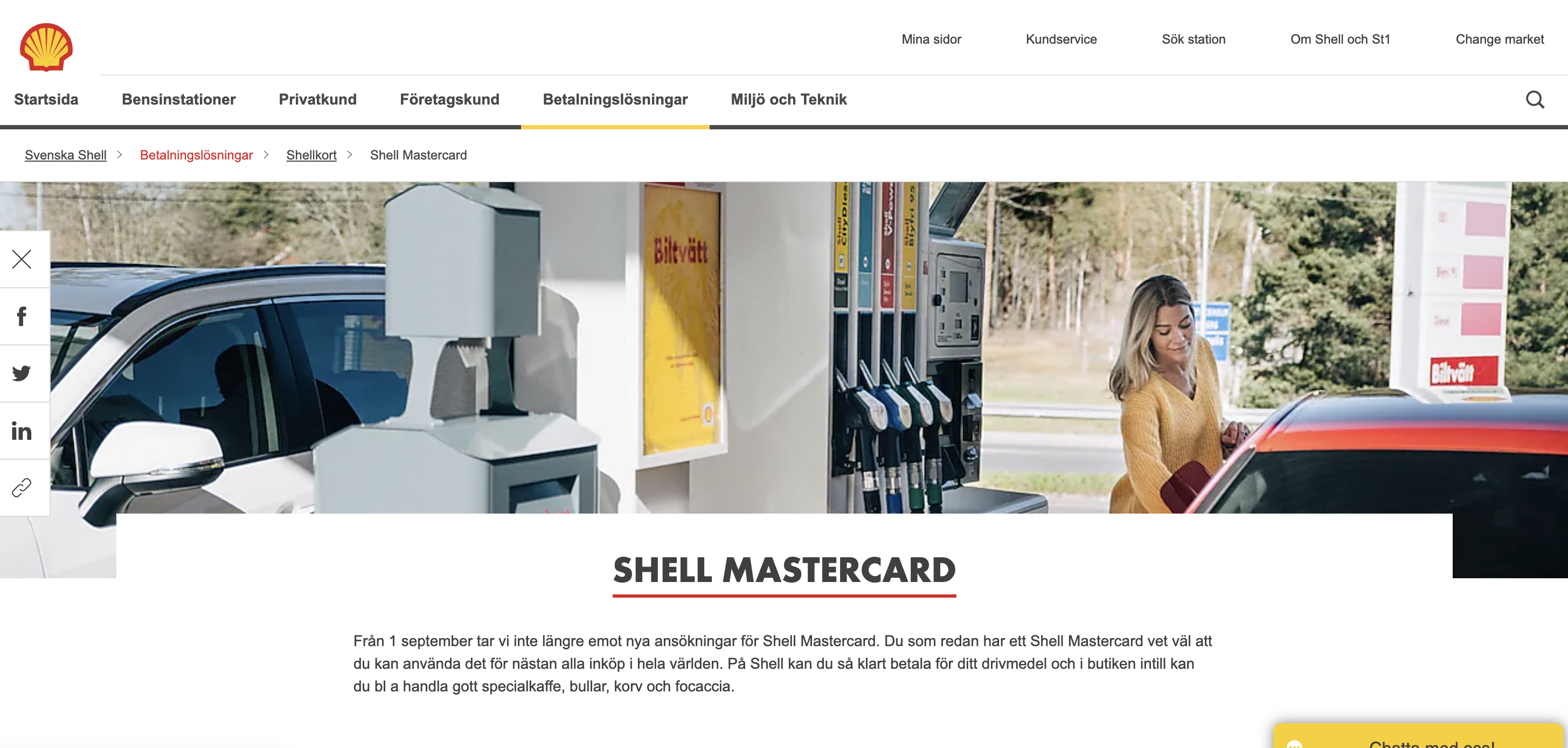 Shell Mastercard bild