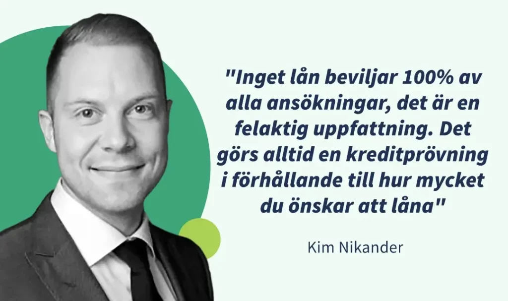 sms lån som beviljar alla citat från Kim på Comparia